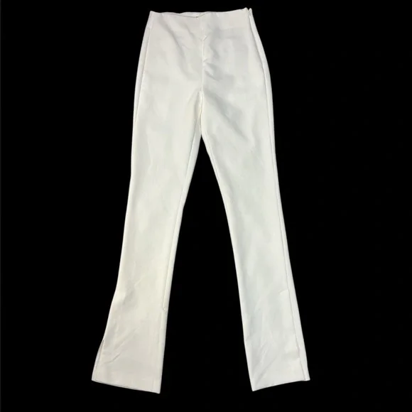 Zara high waisted slacks split hem boot cut dress pants small - Picture 5 of 6